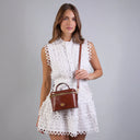 THE BRIDGE Bauletto in pelle con tracolla removibile Story Donna
