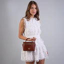 THE BRIDGE Bauletto in pelle con tracolla removibile Story Donna