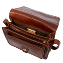 THE BRIDGE Borsa pelle tracolla a scomparti Story Donna