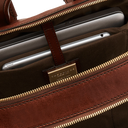 THE BRIDGE Zaino in pelle porta pc uomo due zip Story Uomo
