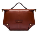 THE BRIDGE Borsa tracolla pelle chiusa con zip taglia m Unica bag