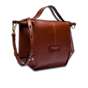 THE BRIDGE Borsa tracolla pelle chiusa con zip taglia m Unica bag