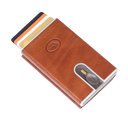 THE BRIDGE Portacarte in pelle a scatto con protezione rfid Story Uomo