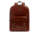THE BRIDGE Zaino in pelle porta pc uomo due zip GALILEO