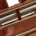 THE BRIDGE Zaino in pelle porta pc uomo due zip VESPUCCI