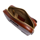 THE BRIDGE Pochette uomo in pelle con zip VESPUCCI