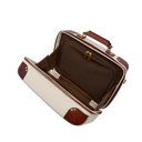 THE BRIDGE Beauty case in pelle e policarbonato Story Viaggio Trunks