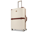 THE BRIDGE Trolley in pelle e policarbonato large Story Viaggio Trunks