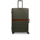 THE BRIDGE Trolley in pelle e policarbonato large Story Viaggio Trunks
