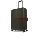 THE BRIDGE Trolley in pelle e policarbonato large Story Viaggio Trunks