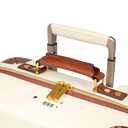 THE BRIDGE Trolley in pelle e policarbonato cabin Story Viaggio Trunks