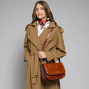 THE BRIDGE Borsa pelle tracolla a scomparti Story Donna