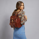 THE BRIDGE Zaino donna pelle con tasca frontale Story Donna