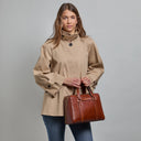 THE BRIDGE Borsa grande a mano in pelle con tracolla LAURA