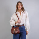 THE BRIDGE Borsa tracolla in pelle donna ISADORA