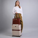 THE BRIDGE Cartella in pelle donna porta pc LEILA