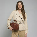 THE BRIDGE Bauletto in pelle con tracolla removibile Story Donna