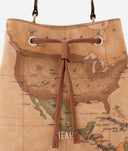 ALVIERO MARTINI Geo Classic borsa secchiello con coulisse