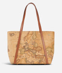 ALVIERO MARTINI Geo Classic Shopping bag con borchiette media