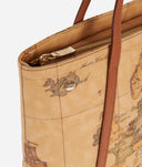 ALVIERO MARTINI Geo Classic Shopping bag con borchiette media