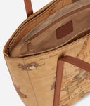 ALVIERO MARTINI Geo Classic Shopping bag con borchiette media