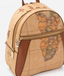 ALVIERO MARTINI Geo Classic zaino con inserti frontali in pelle