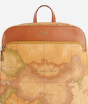 ALVIERO MARTINI Zaino in tessuto stampa Geo Classic Naturale