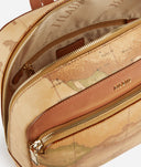 ALVIERO MARTINI Zaino in tessuto stampa Geo Classic Naturale