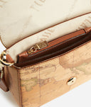 ALVIERO MARTINI Borsa a tracolla in goffrato Geo Classic Naturale