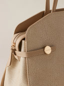 BORBONESE GEMINI BORSA SHOPPING MEDIUM STAMPA OP