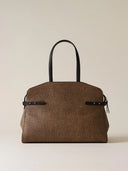 BORBONESE GEMINI BORSA SHOPPING MEDIUM STAMPA OP