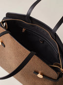 BORBONESE GEMINI BORSA SHOPPING MEDIUM STAMPA OP