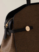 BORBONESE GEMINI BORSA SHOPPING MEDIUM STAMPA OP