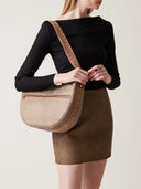 BORBONESE ECO LINE LUNA BAG MIDDLE