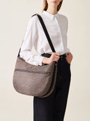 BORBONESE ECO LINE LUNA BAG MEDIUM