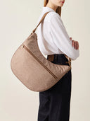 BORBONESE ECO LINE LUNA BAG MEDIUM