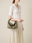 BORBONESE PLIE BORSA HOBO SMALL