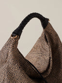 BORBONESE PLIE BORSA HOBO SMALL
