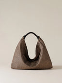BORBONESE PLIE BORSA HOBO MEDIUM