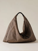 BORBONESE PLIE BORSA HOBO LARGE