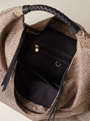 BORBONESE PLIE BORSA HOBO LARGE