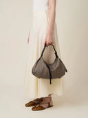 BORBONESE PRIVE BORSA HOBO SMALL
