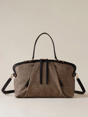 BORBONESE FRAME BORSA BAULETTO MEDIUM