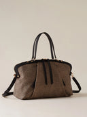 BORBONESE FRAME BORSA BAULETTO MEDIUM