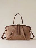 BORBONESE FRAME BORSA BAULETTO MEDIUM