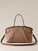 BORBONESE FRAME BORSA BAULETTO MEDIUM