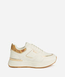 ALVIERO MARTINI Running in eco nappa liscia con logo 1ᴬ Classe Bianche