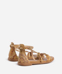 ALVIERO MARTINI Sandali a tallone chiuso in eco nappa Geo Classic