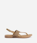 ALVIERO MARTINI Infradito intrecciati con strass Geo Classic