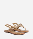 ALVIERO MARTINI Sandali gioiello in eco nappa Geo Classic